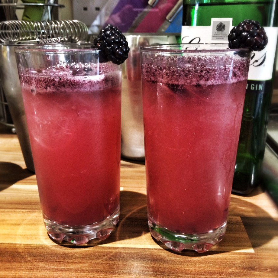 Blackberry Gin & Tonic