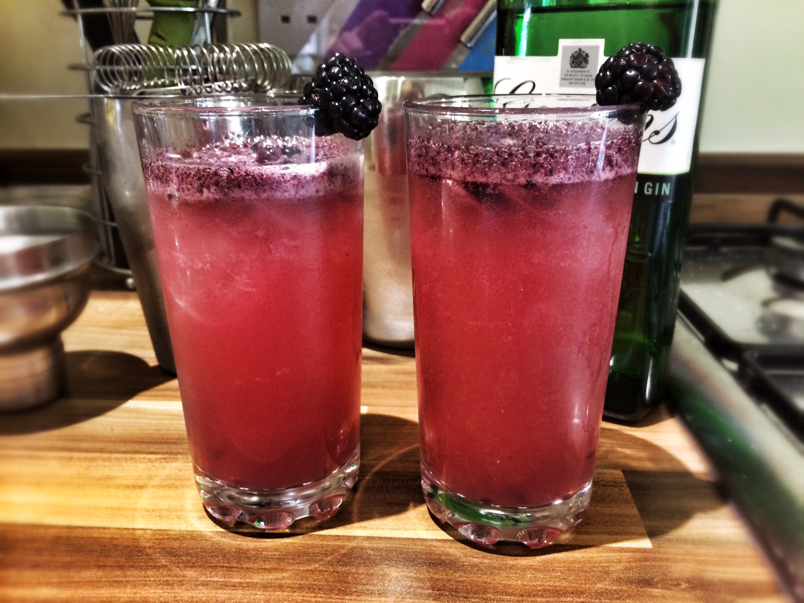 Blackberry Gin & Tonic