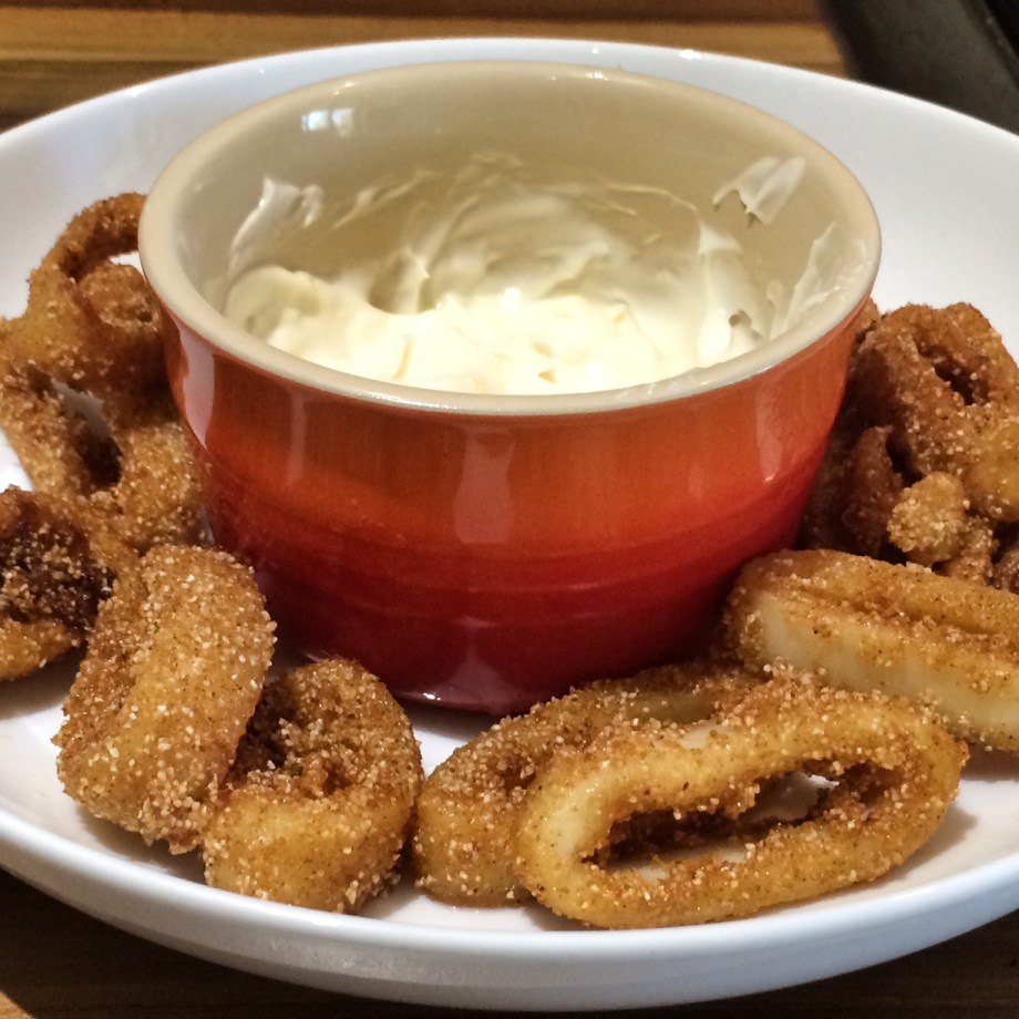 Calamari - served with garlic mayo