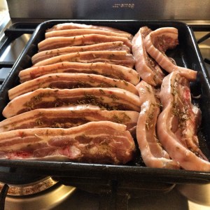 Pork belly with fennel and Chinese 5 spice