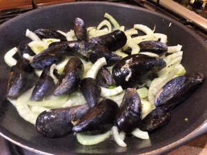 mussels with orange and fennel