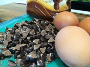 Banana and chocolate bread