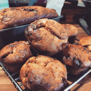 Banana and chocolate bread