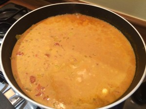 Cumin and aubergine dhal