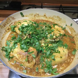 Chicken tagine