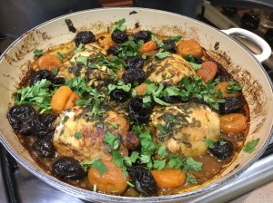 Chicken tagine