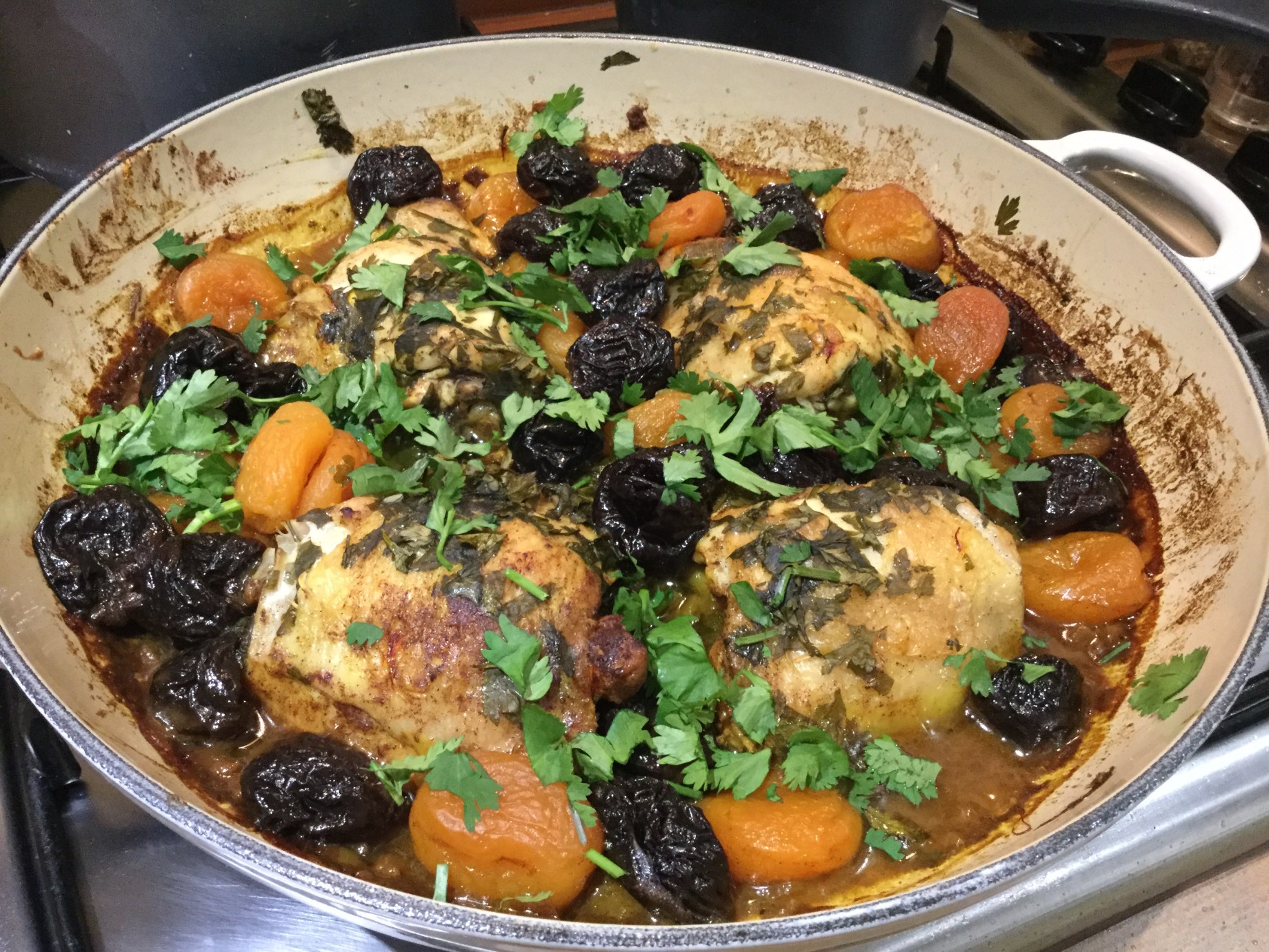 Chicken tagine
