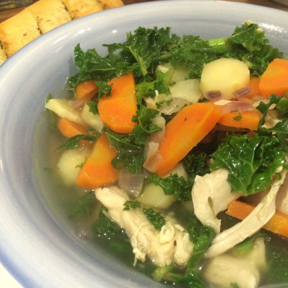 turkey and parsnip soup