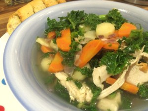 turkey and parsnip soup