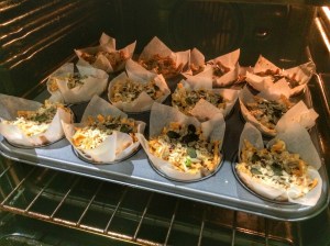 savoury sweet potato muffins