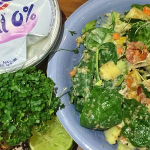 gym super turkey salad