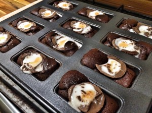 Cadbury's Creme Egg Brownies