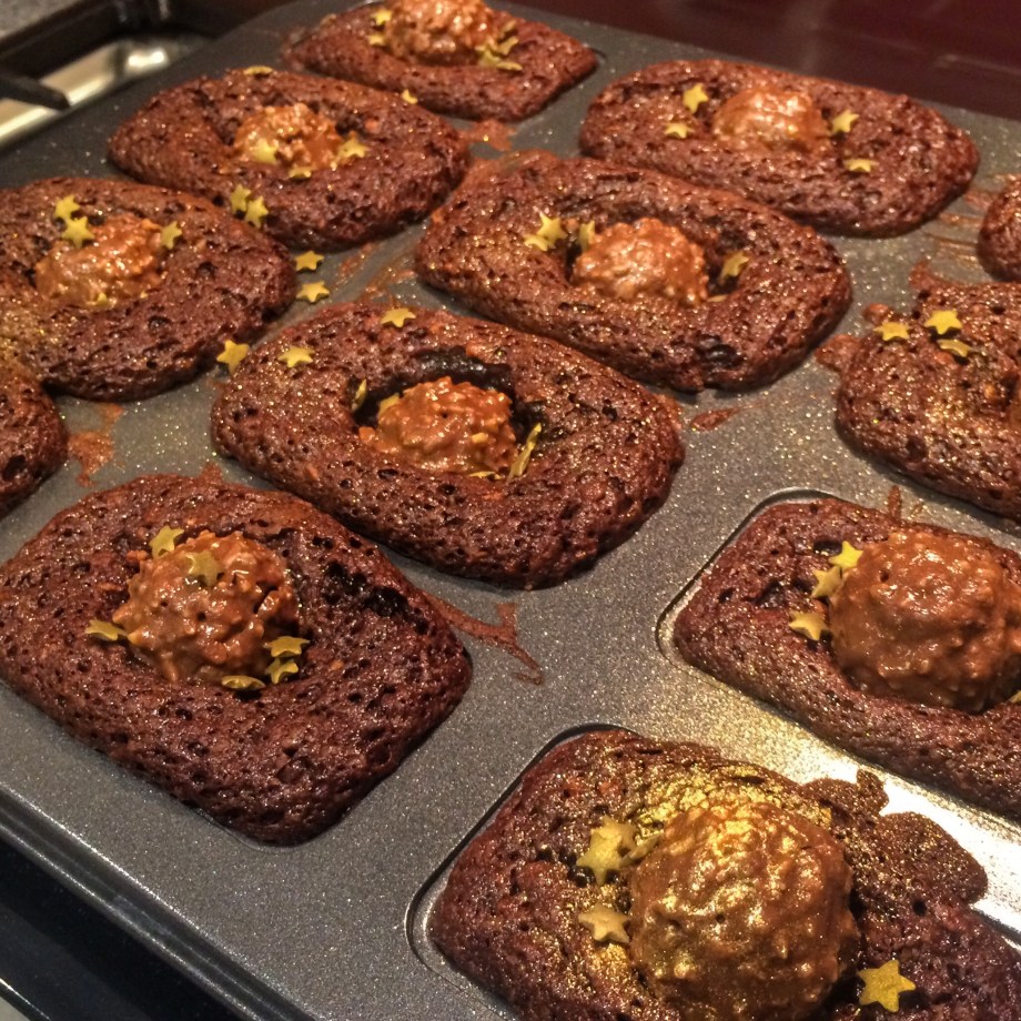 Ferrero Rocher chocolate brownies