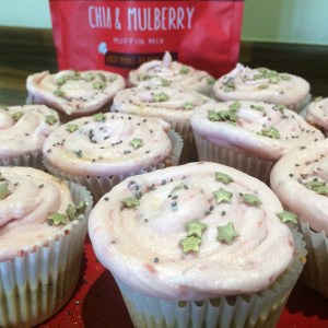 Creative Nature Chia Mulberry Muffins