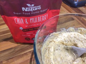 Creative Nature Chia Mulberry Muffins