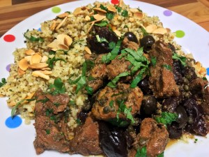 Nigella Lawson Pork with prunes olives and capers