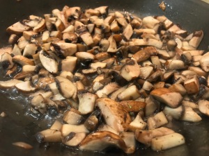 Chestnut and mushroom en croute